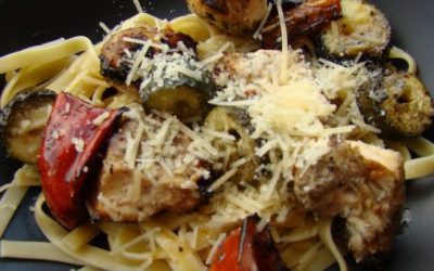 Grilled Italian Chicken with Vegetables